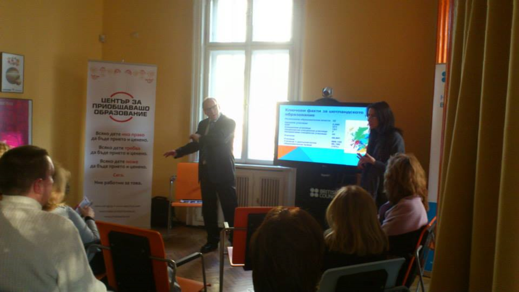 Джон Рейвънскрофт в България със серия от лекции за приобщаващото образование и образованието на 21 век