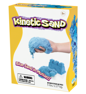 Кинетичен пясък - Син цвят. Опаковка 2,27кг
